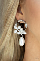 Paparazzi Elegant Expo - Earrings White Box 115