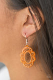 Paparazzi Mantras and Mandalas - Earrings Orange Box 46