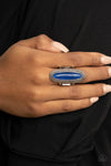 Paparazzi Stone Healer - Ring Blue Box 135