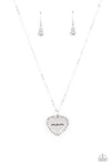 Paparazzi The Real Boss - Necklace White Box 140