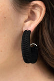 Paparazzi Rural Guru - Earrings Black Box 131