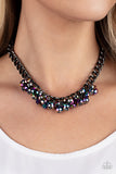 Paparazzi Galactic Knockout Oil Spill Necklace Multi Box 118