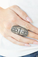 Paparazzi Tiki Trail - Ring Silver Box 104