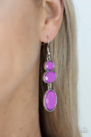 Paparazzi Tiers Of Tranquility - Earrings Purple Box 105