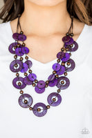 Paparazzi Catalina Coastin - Necklace Purple Box 46
