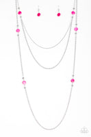 Paparazzi So SHORE Of Yourself - Necklace Pink Box 24