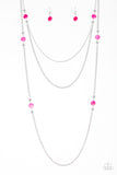 Paparazzi So SHORE Of Yourself - Necklace Pink Box 24